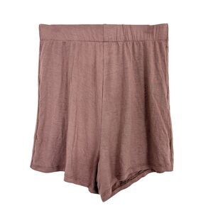 SKIMS Knit Pajama Shorts XXS Sienna Elastic Waist Hidden Drawstring Soft NWT B21